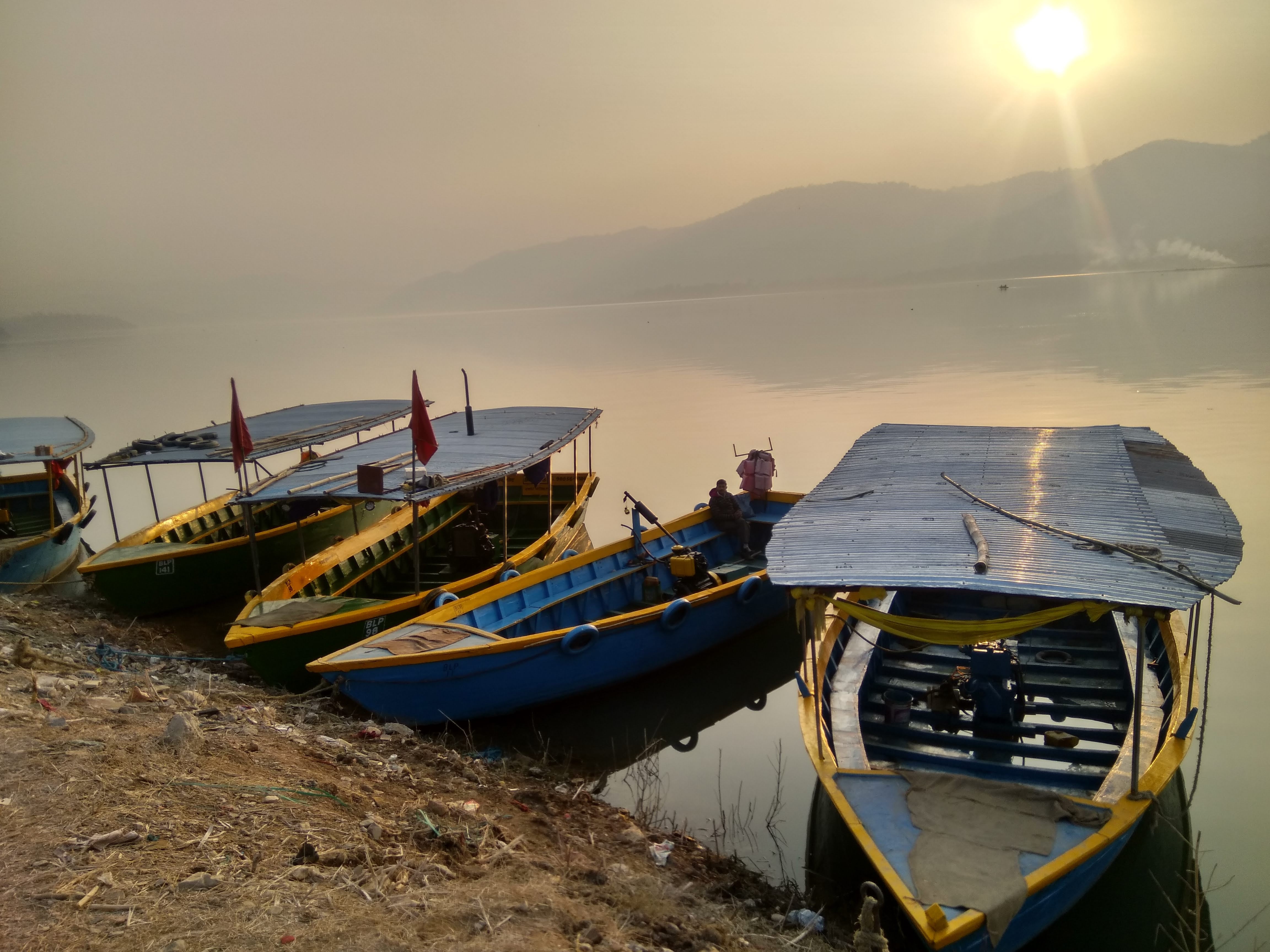 SUNSET FORM GOBIND SAGAR LAKE, BILASPUR