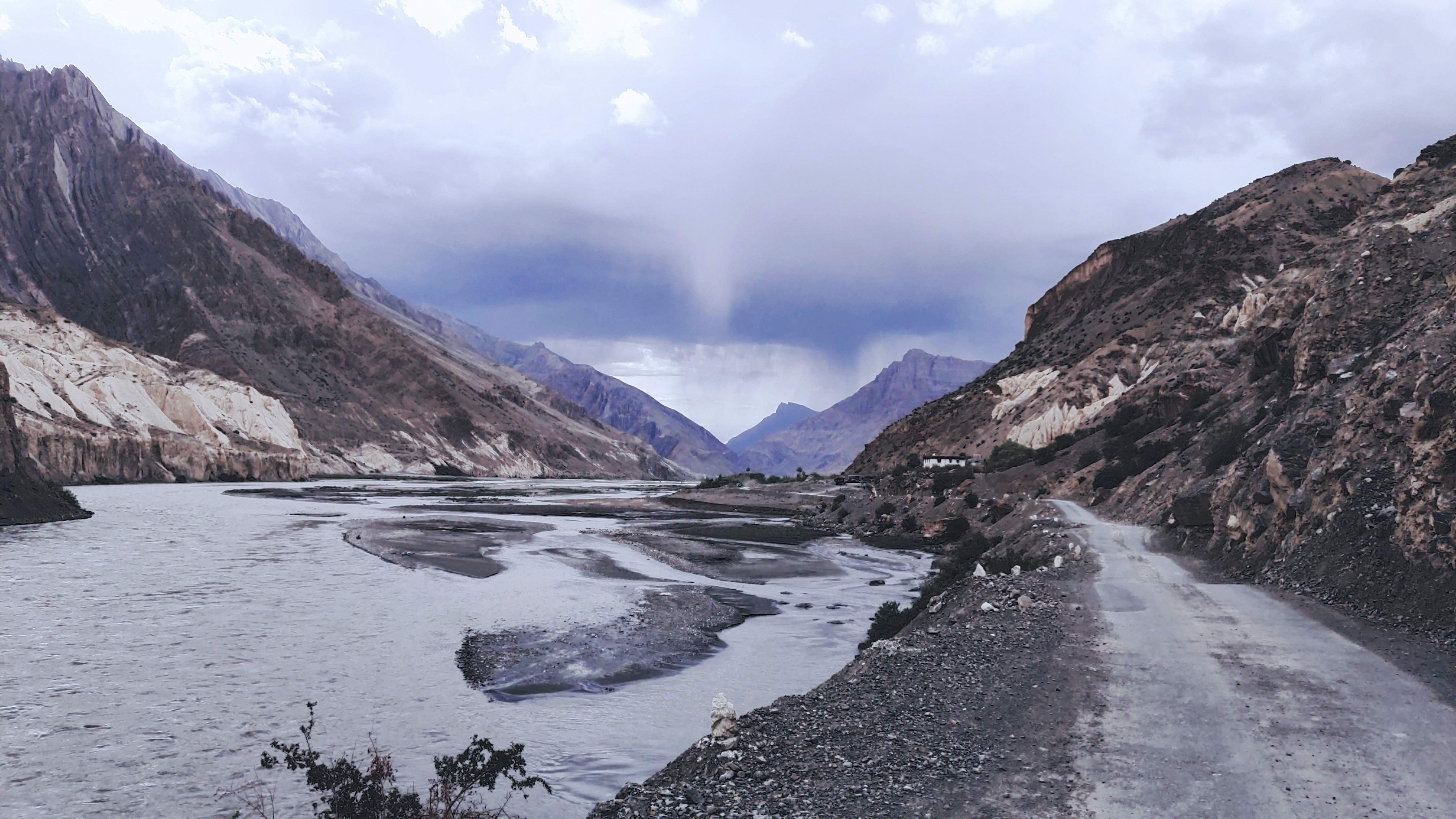 EMPTY ROAD OF SPITI VALLEY
