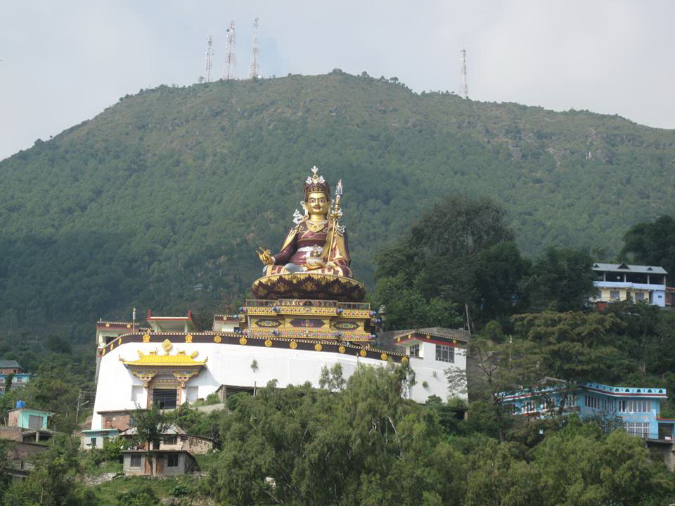 STATUE OF PADAMSAMBHAVA AT RIVALSAR, MANI