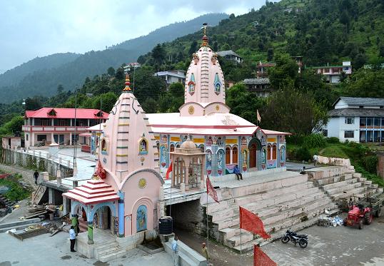 MAA AMBIK TEMPLE AT NAU-PNAU, AUT, MANDI
