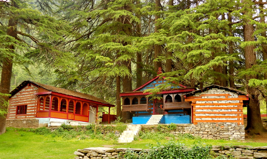 MATA CHAMUNDA TEMPLE, NASHALA, KULLU