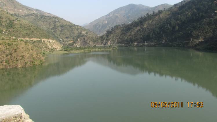A VIEW OF PANDOH LAKE IN DISTRICT MANDI