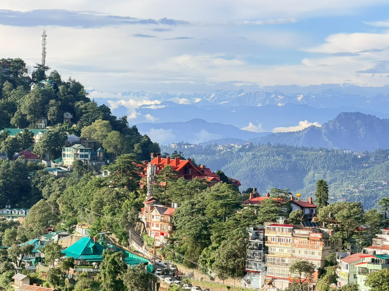 Shimla—A Symphony of Snow, Mist, and Pines