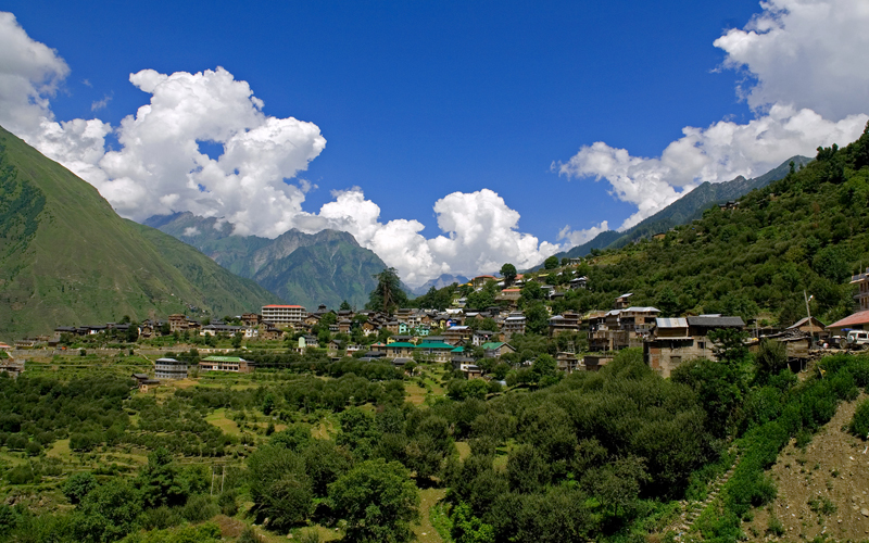 VIEW OF BHARMOUR (CHAMBA)
