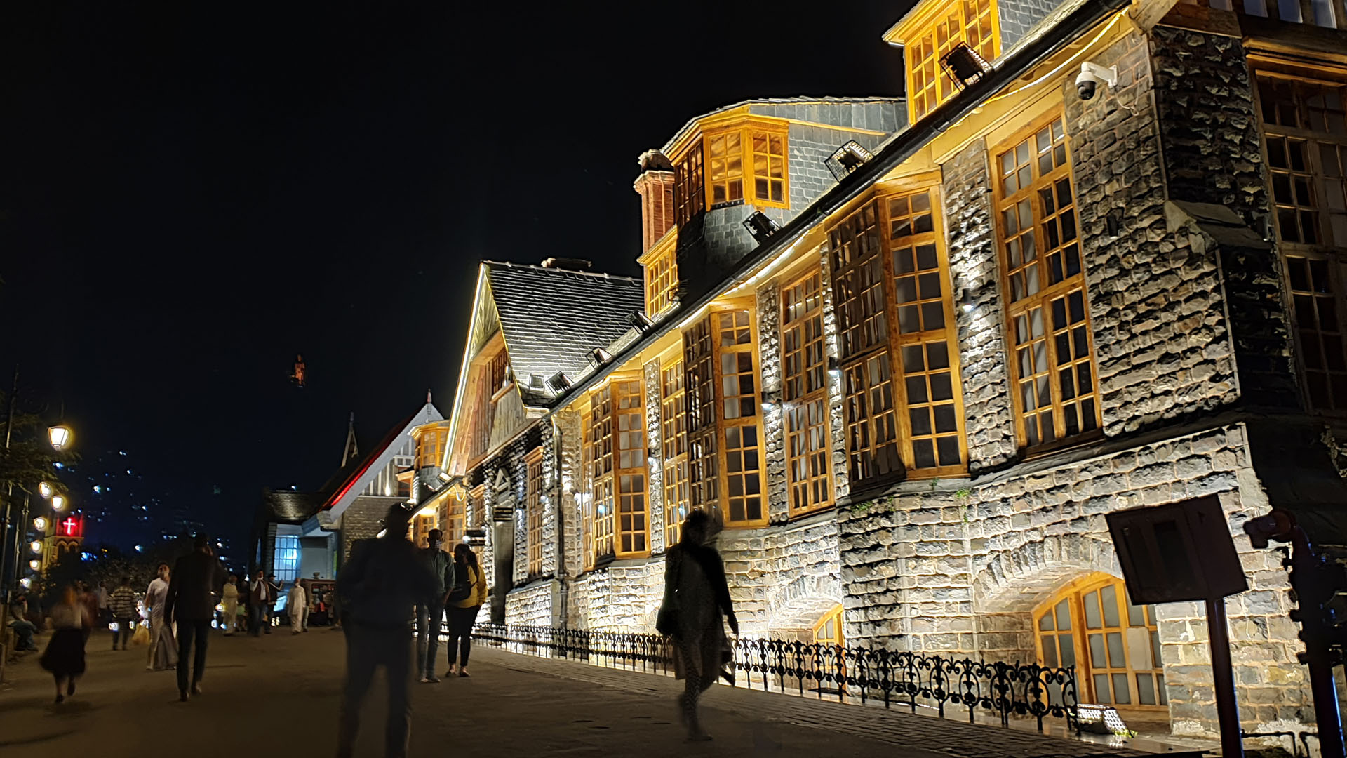 Shimla Municipal Corporation night view