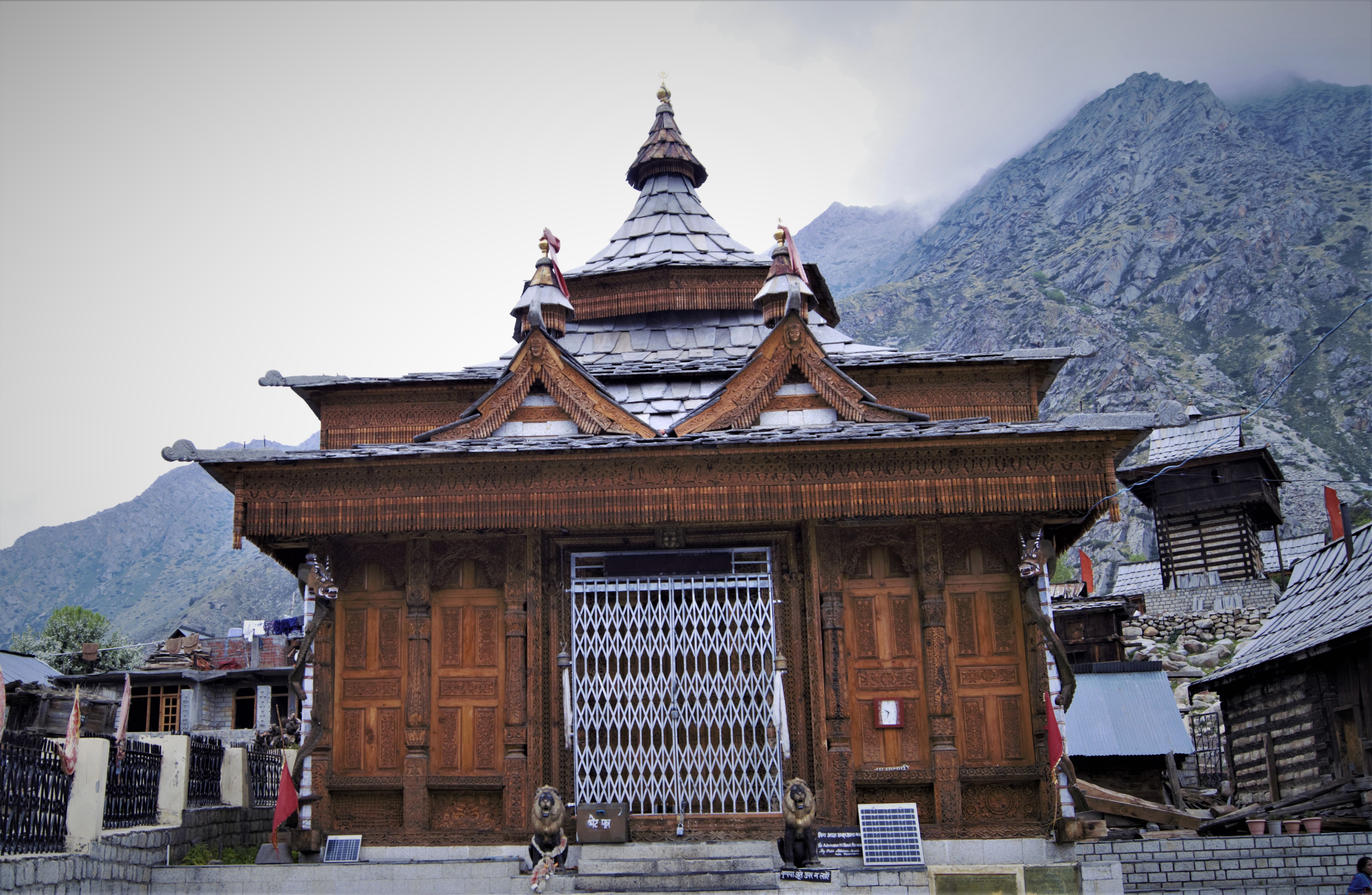 TEMPLE AT CHITKUL VILLAGE