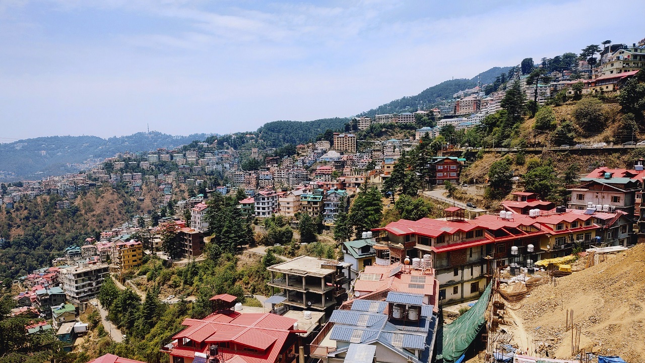 Shimla City View from Panthaghati
