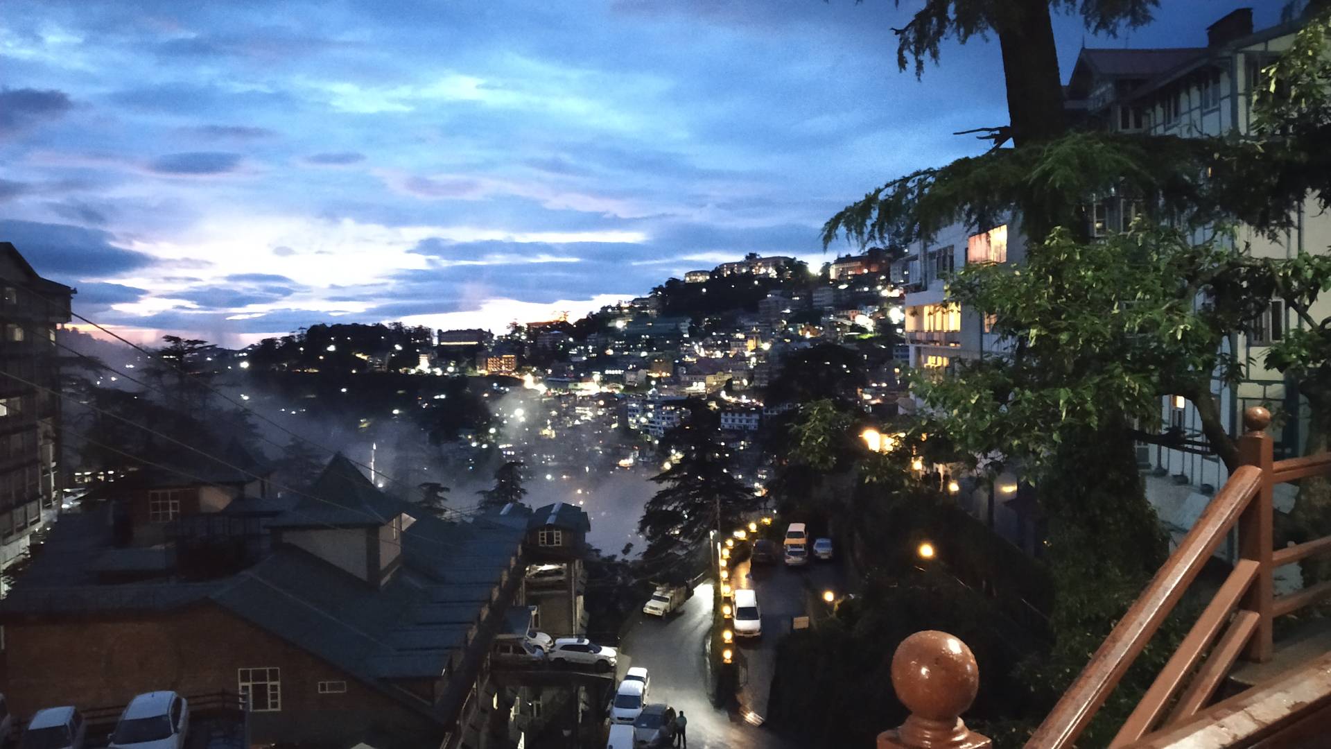 Shimla Night View