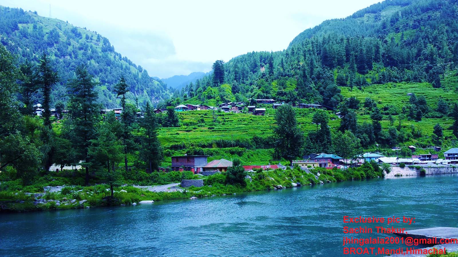 BEAUTIFUL VIEW OF BAROAT VALLEY, MANDI