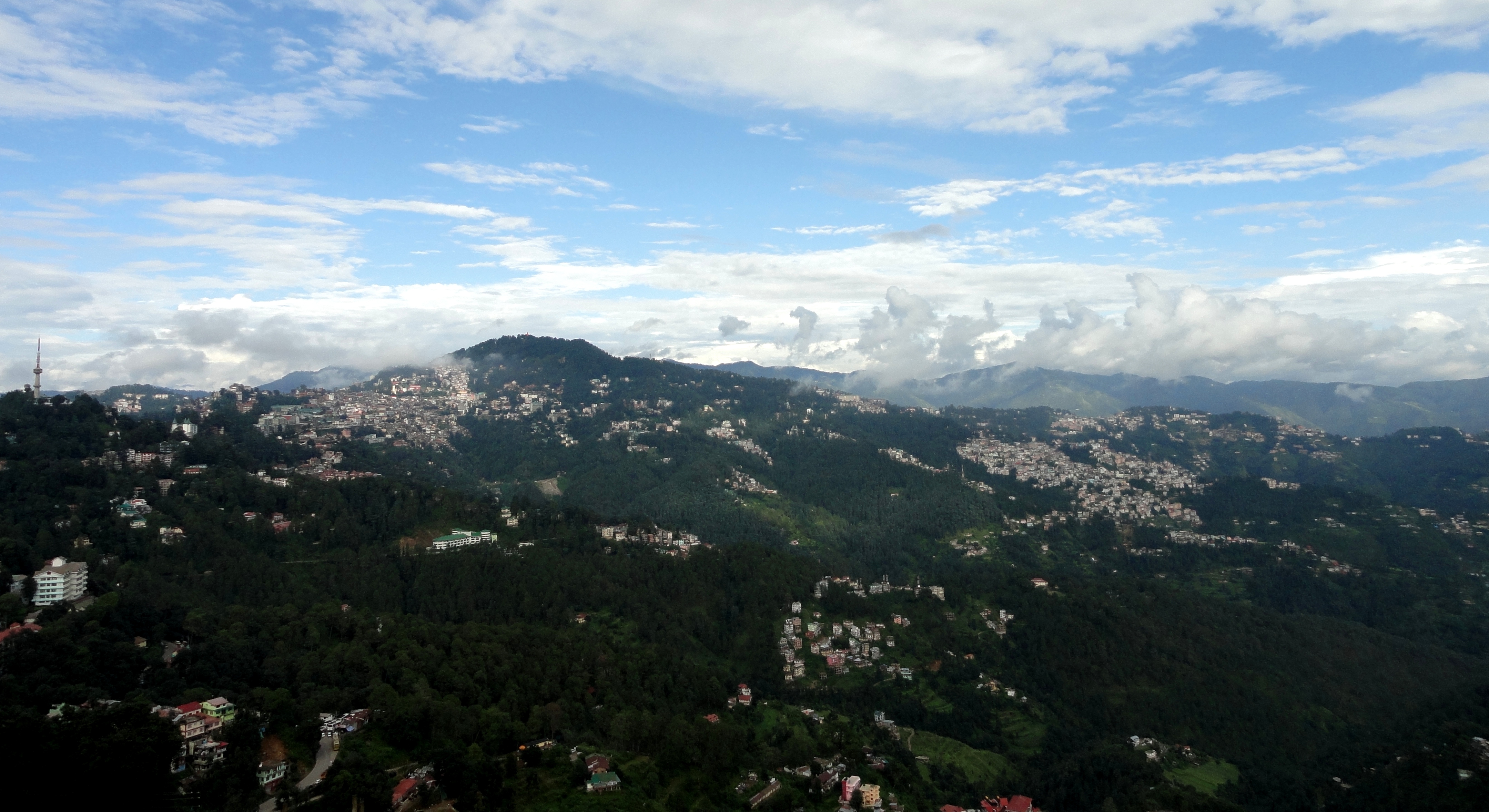 SHIMLA CITY IN MONSOON