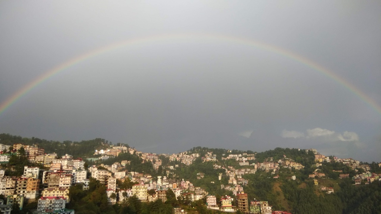 Rainbow View from New Shimla
