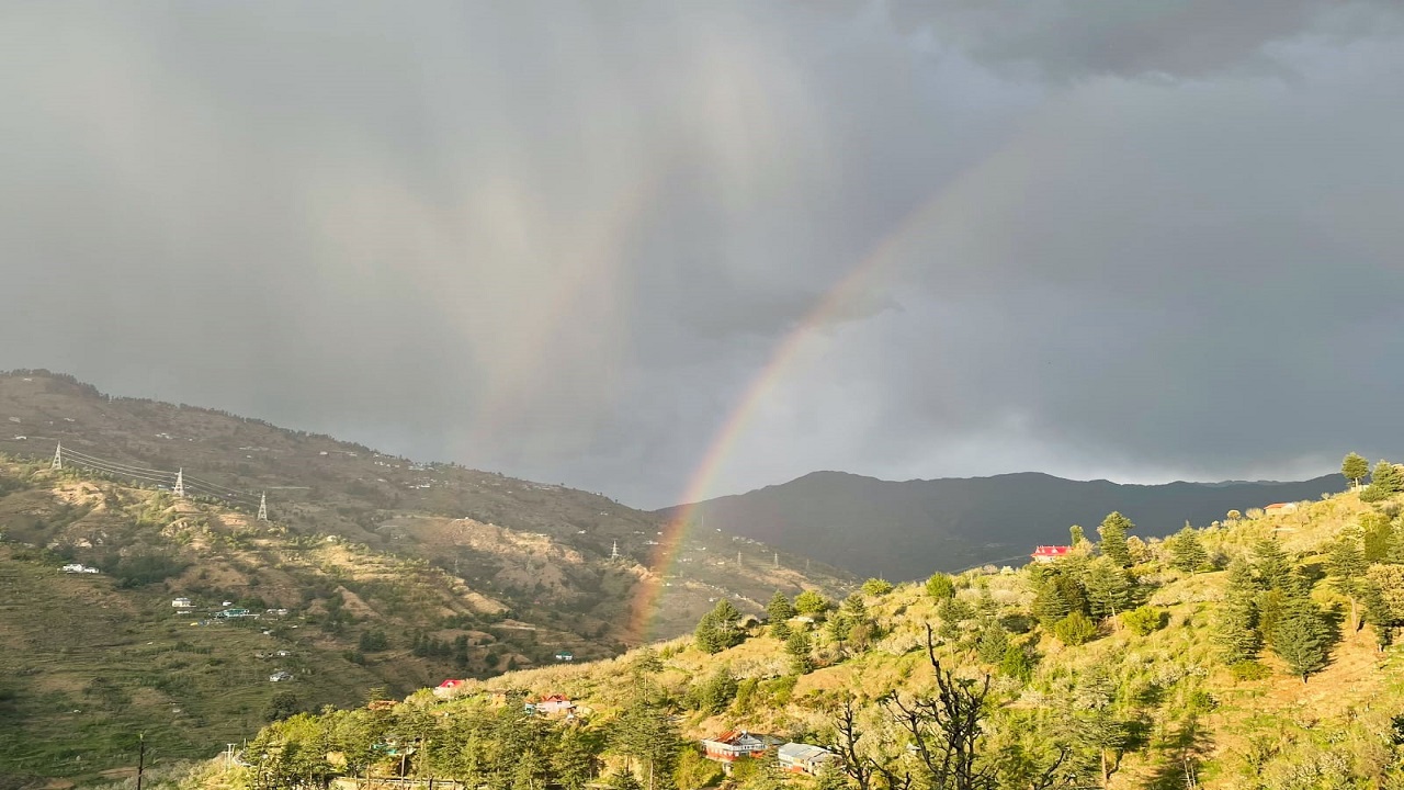 View from village Shari