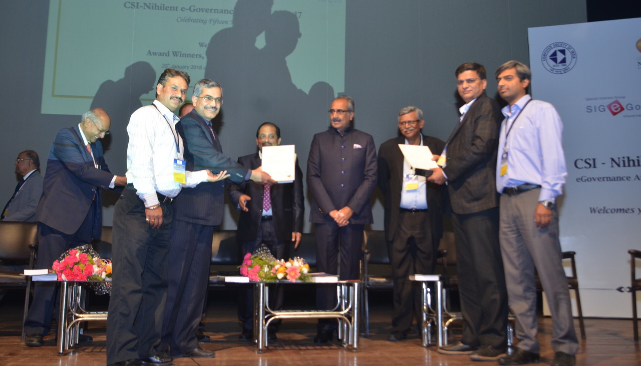 CSI-Nihilent Award of Sustenance  for Manav Sampada