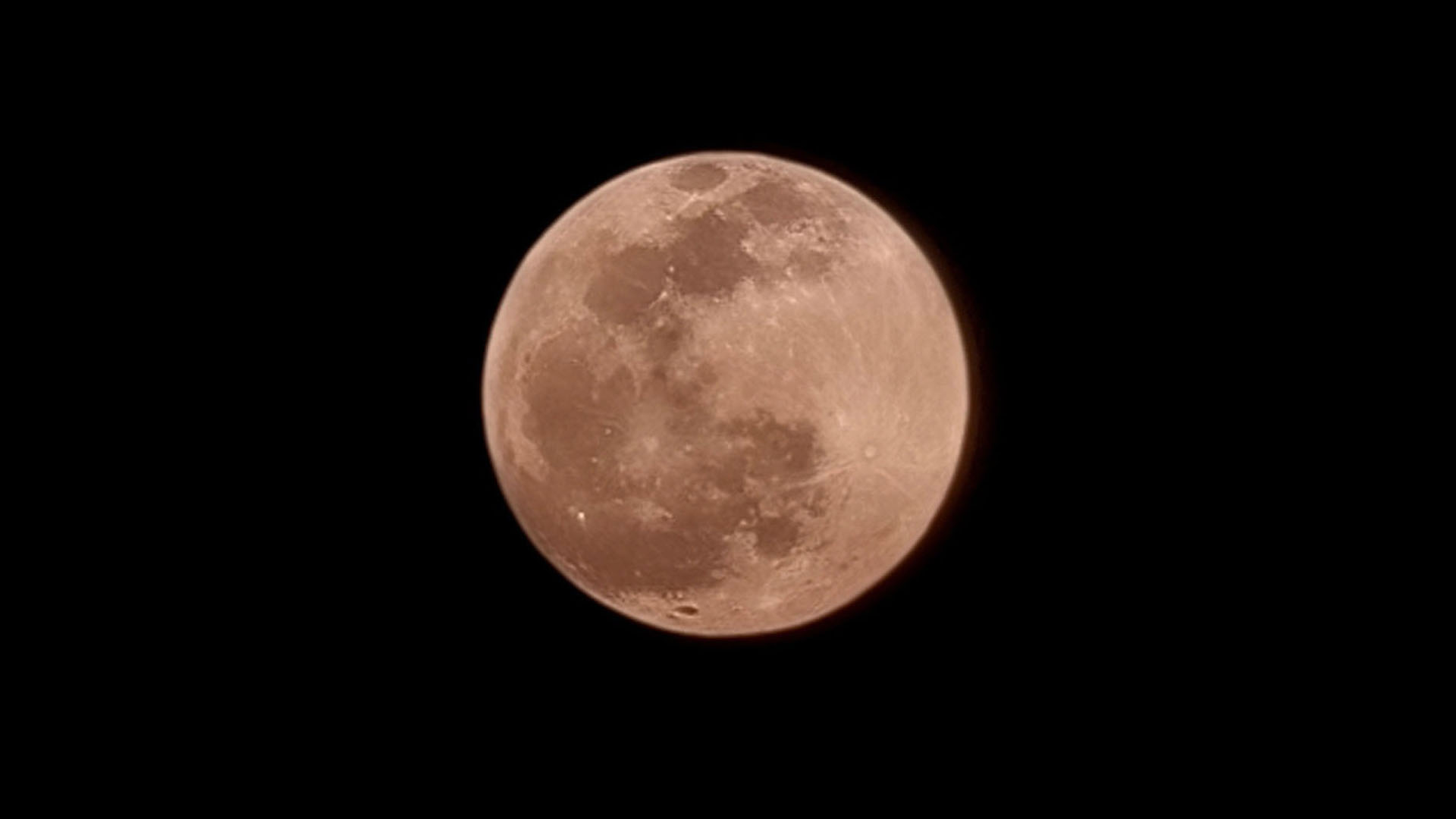 Full moon over Shimla