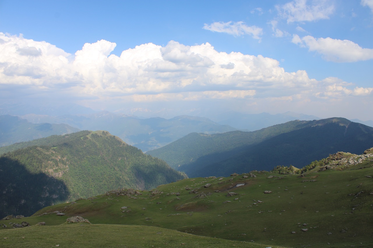 Scenic view from Chanshal Peak, Rohru