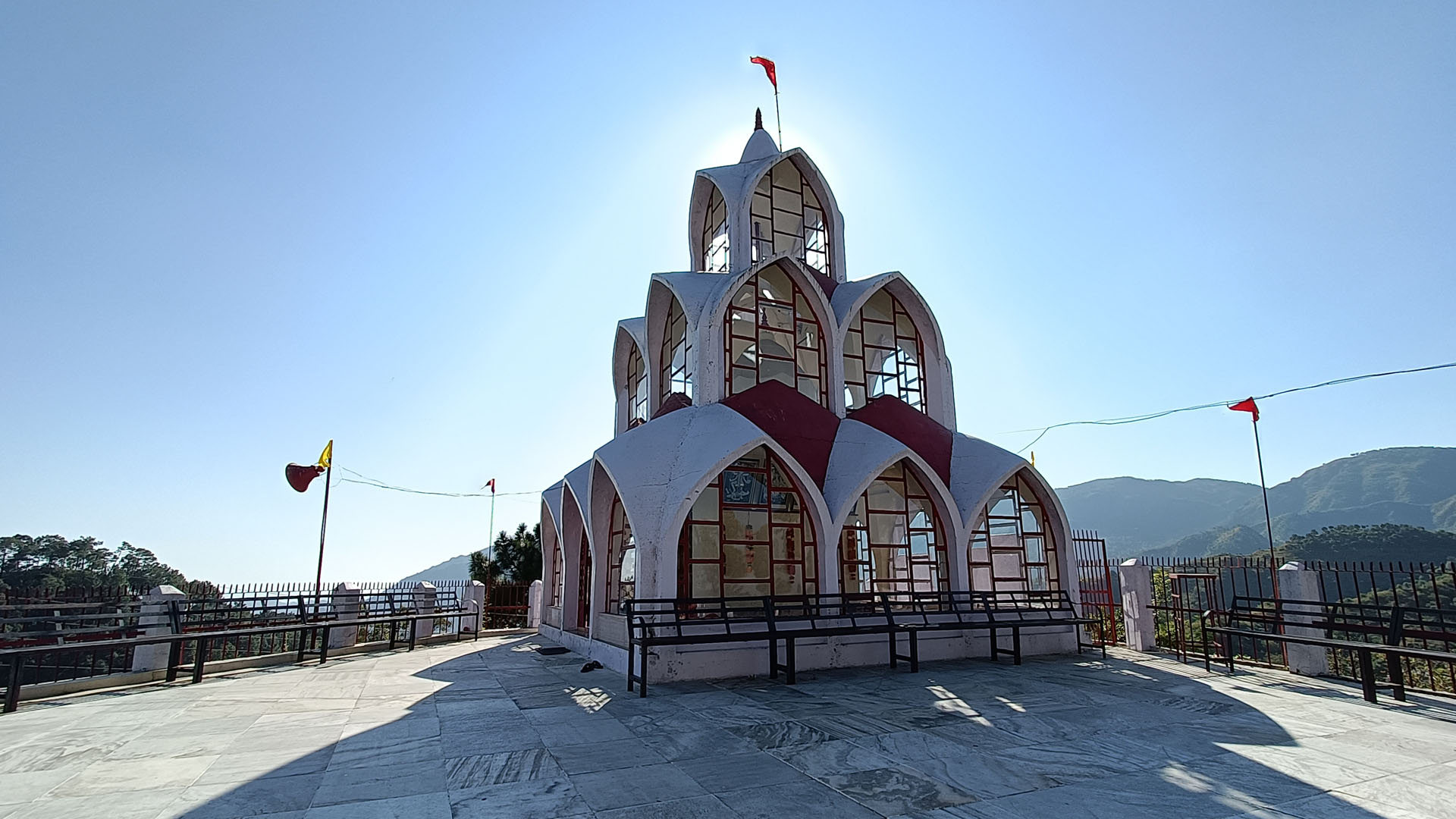 Snow covered Shimla View