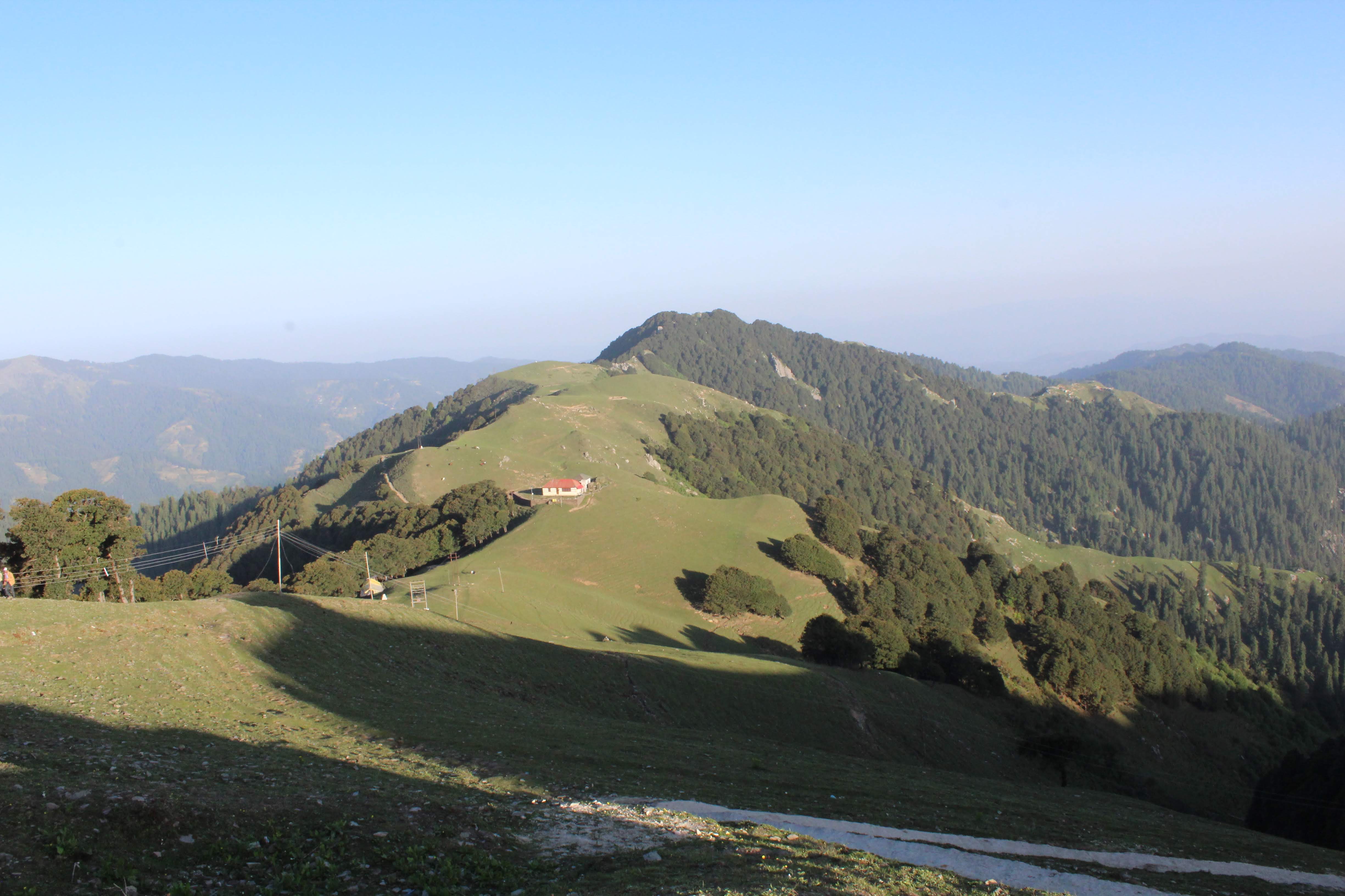 MORNING VIEW OF SHIKARI DEVI